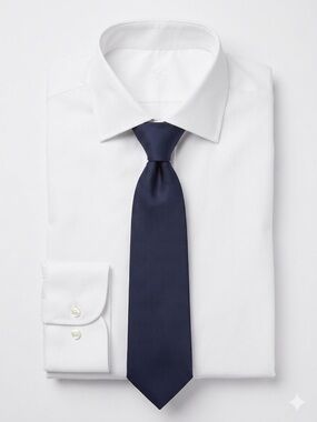 Boggi Milano Men's Navy Textured Silk Tie (never worn)